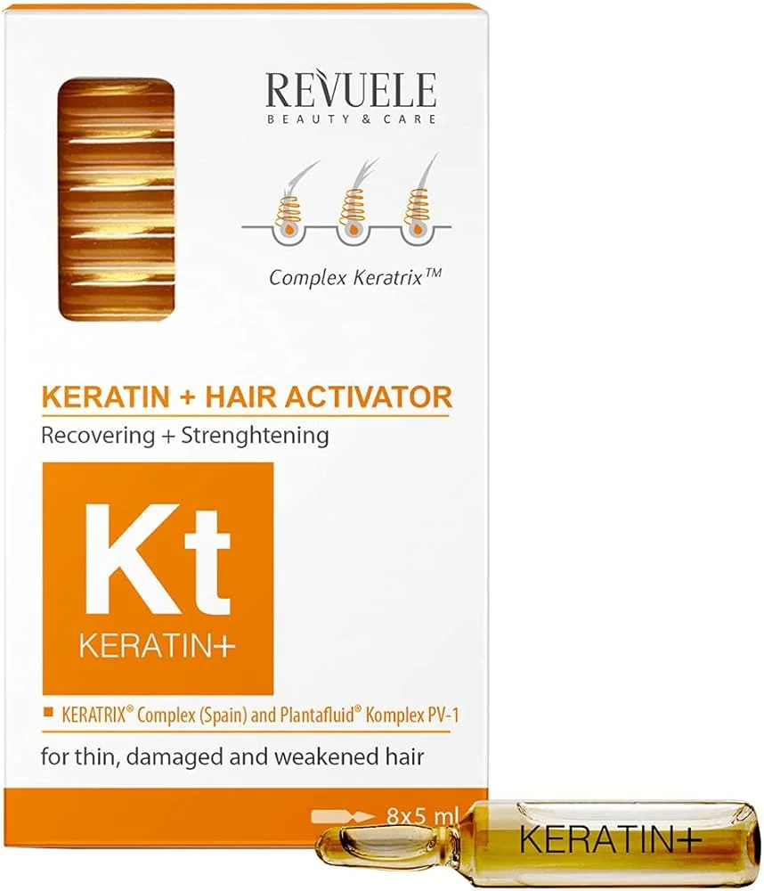 Revuele Keratin+ Ampoules Hair Restoration Activator